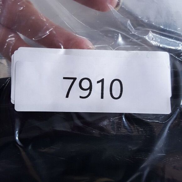 AGOLDE Womens Pants Size 30 Black Patent 90s Pinch Waist Recycled Leather - Picture 9 of 9